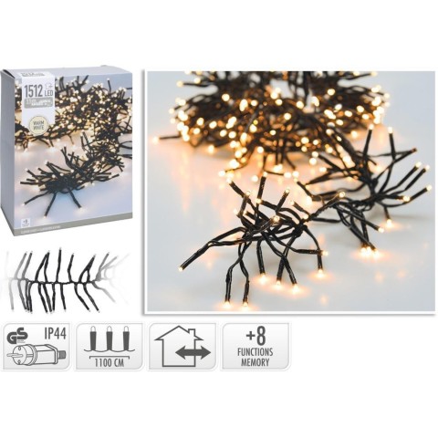 GHIRLANDA 1512LEDCALDO CGIOCO